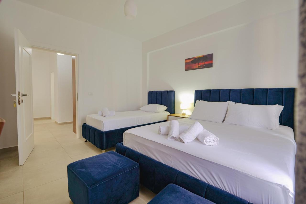 Violeta apartments white 2 bedrooms Ksamil Buitenkant foto