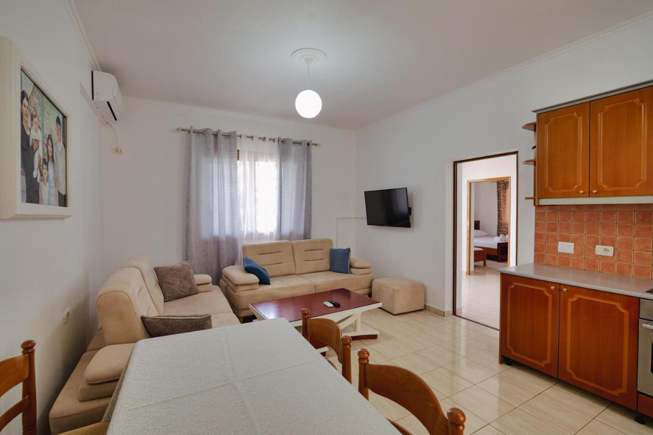 Violeta apartments white 2 bedrooms Ksamil Buitenkant foto