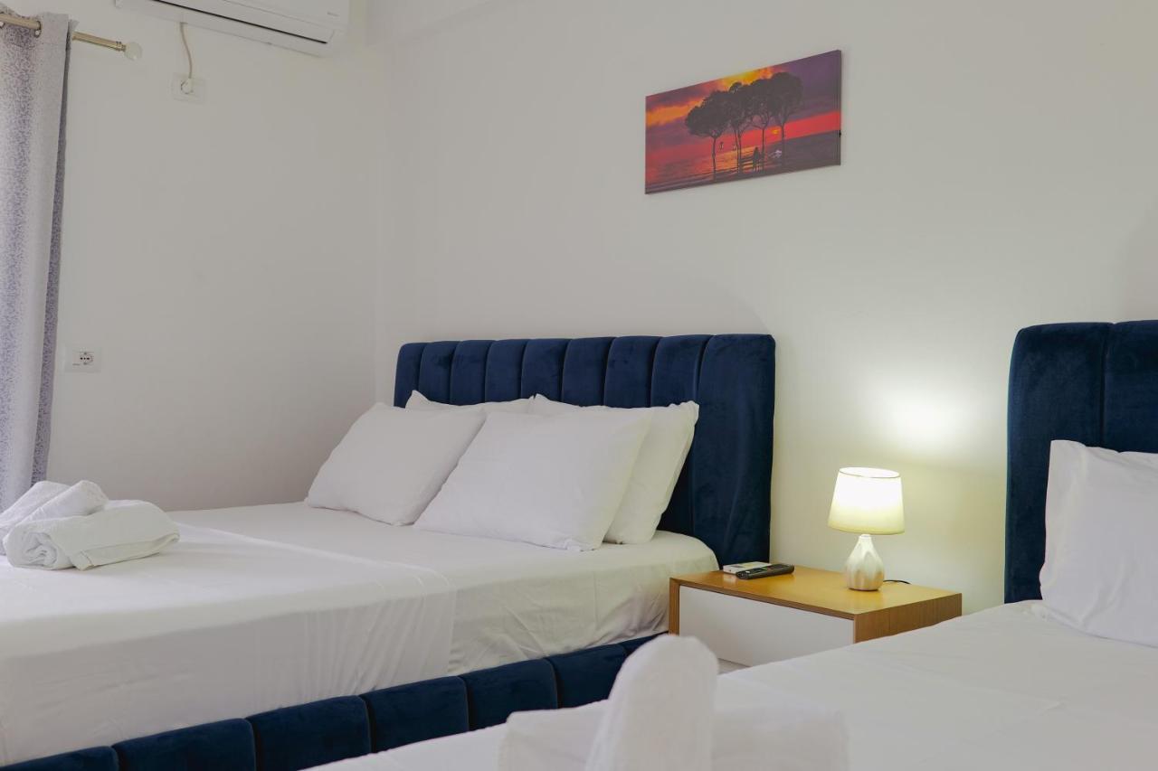 Violeta apartments white 2 bedrooms Ksamil Buitenkant foto