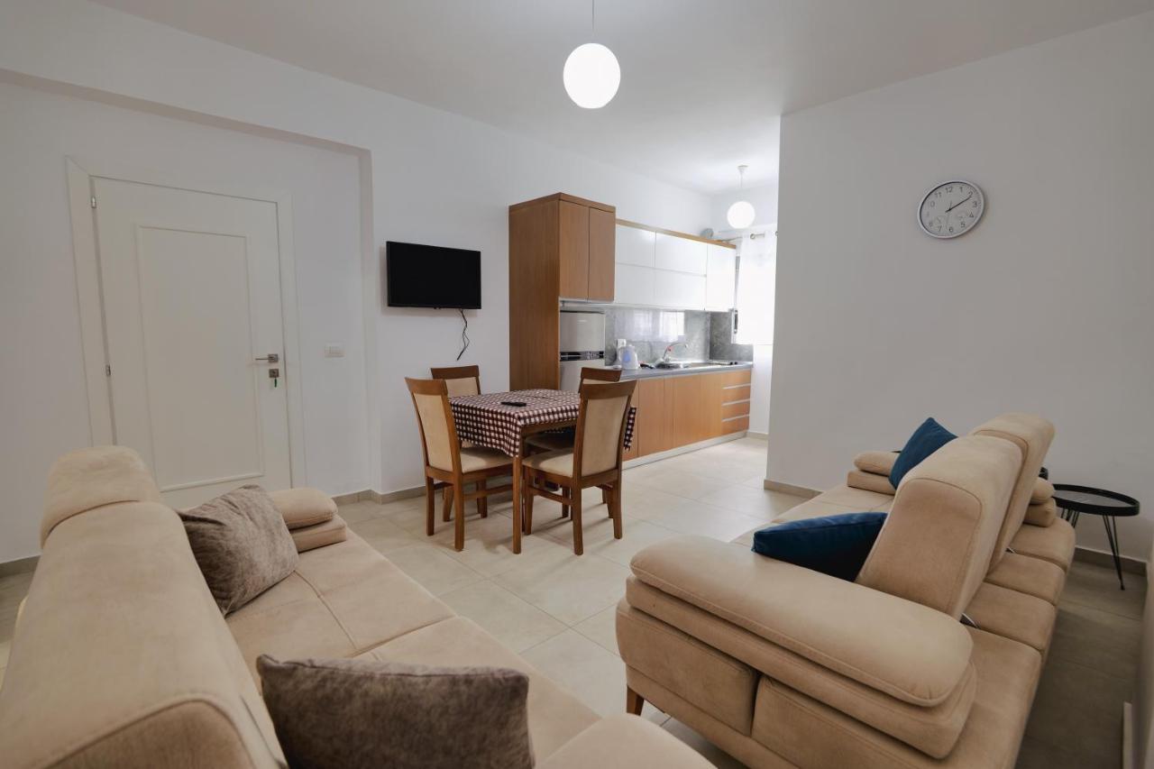Violeta apartments white 2 bedrooms Ksamil Buitenkant foto