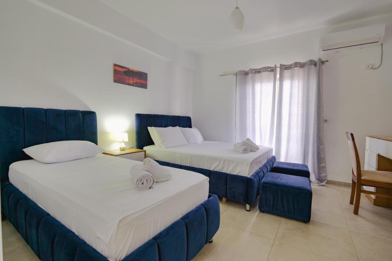 Violeta apartments white 2 bedrooms Ksamil Buitenkant foto