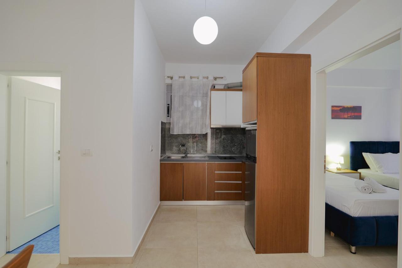 Violeta apartments white 2 bedrooms Ksamil Buitenkant foto